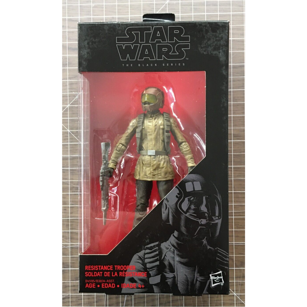 Resistance Trooper - The Black Series 6" Action Figure - Star wars - New Sealed